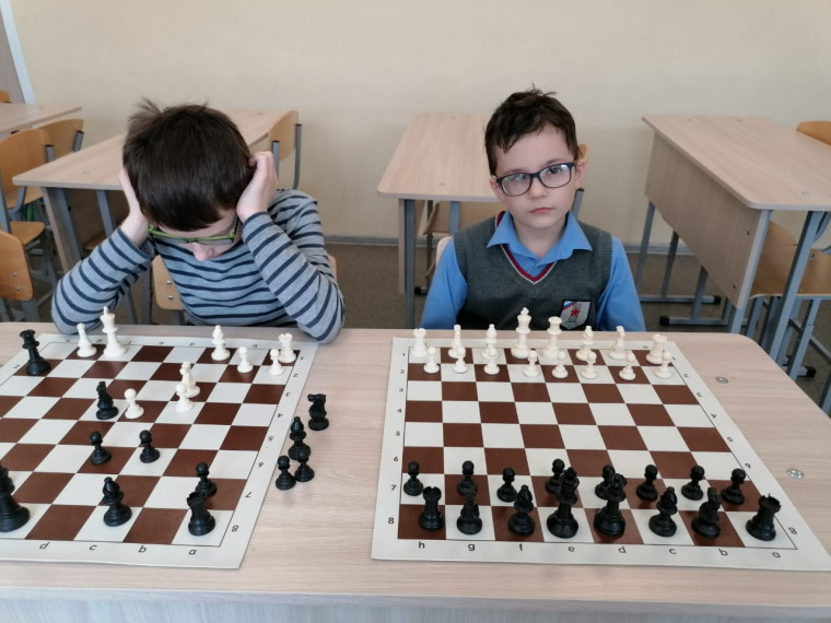 Школьный этап олимпиады по шахматам.